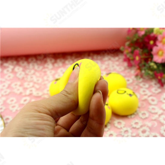 6Pcs Simulation Bread Squishy Slow Rising Toy 8 Seconds 4cm Corn Bread Funny Toy