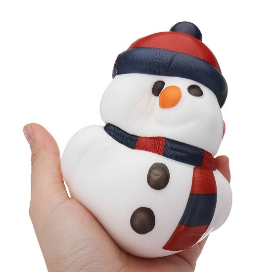 Christmas Snowman Squishy 14.4x9.2x8.1CM Soft Slow Rising With Packaging Collection Gift Toy