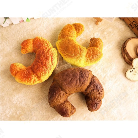 Croissant Bread Squishy 13CM Super Slow Rising Original Packaging Squeeze Toy Fun Gift