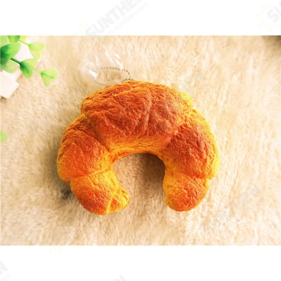 Croissant Bread Squishy 13CM Super Slow Rising Original Packaging Squeeze Toy Fun Gift