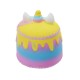 Crown Cake Squishy 11.4*12.6cm Kawaii Cute Soft Solw Rising Toy Cartoon Gift Collection With Packing