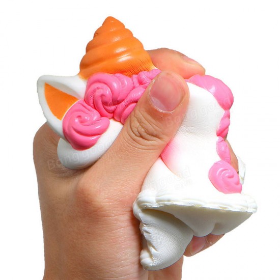 Cute Unicorn Cake Squishy 11*10CM Super Slow Rising Squeeze Cream Scented Original Package