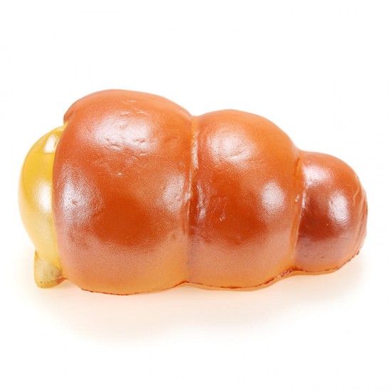 Squishy Caterpillar Bread 14cm Slow Rising Original Packaging Collection Gift Decor Soft Toy