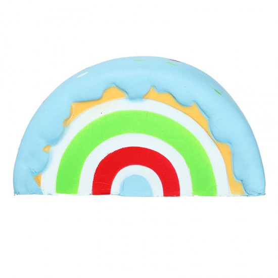 Squishy Rainbow Cake 10cm Slow Rising Original Packaging Collection Gift Decor Toy