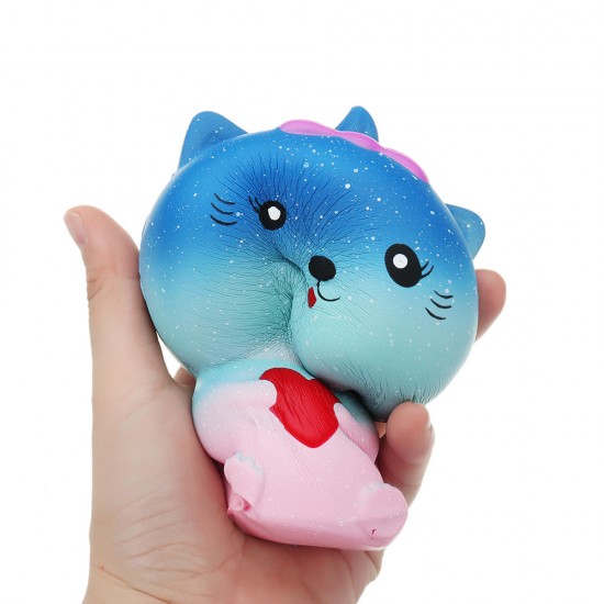 Galaxy Cat Squishy 13*9*7CM Slow Rising With Packaging Collection Gift Soft Toy