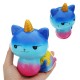 Galaxy Unicorn Cat Squishy 12*8.2CM Slow Rising Soft Collection Gift Decor Toy