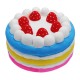 Giant Strawberry Cake Squishy 25*15CM Huge Slow Rising Soft Toy Gift Collection With Packaging