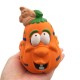 Halloween Pumpkin Squishy 11.5*8*7.5CM Licensed Slow Rising With Packaging