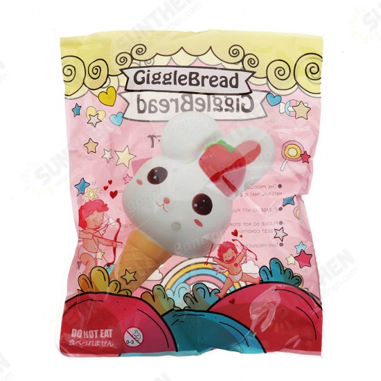 Rabbit Ice Cream Squishy 13.5*6.5*6CM Slow Rising With Packaging Collection Gift