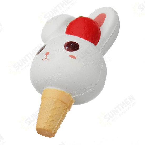 Rabbit Ice Cream Squishy 13.5*6.5*6CM Slow Rising With Packaging Collection Gift