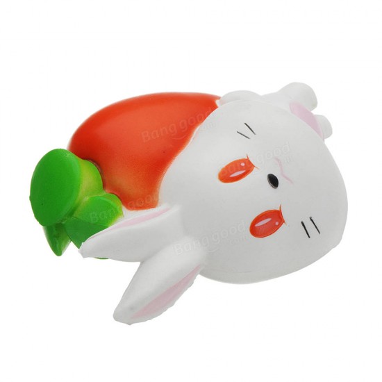 Radish Rabbit Squishy Toy 10*5.5*13.5CM Slow Rising With Packaging Collection Gift