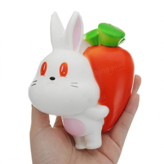 Radish Rabbit Squishy Toy 10*5.5*13.5CM Slow Rising With Packaging Collection Gift