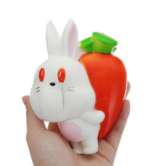 Radish Rabbit Squishy Toy 10*5.5*13.5CM Slow Rising With Packaging Collection Gift