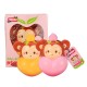 Squishy Monkey Peach Soft Slow Rising Toy With Original Packing