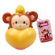 Squishy Monkey Peach Soft Slow Rising Toy With Original Packing