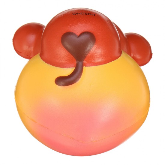 Squishy Monkey Peach Soft Slow Rising Toy With Original Packing