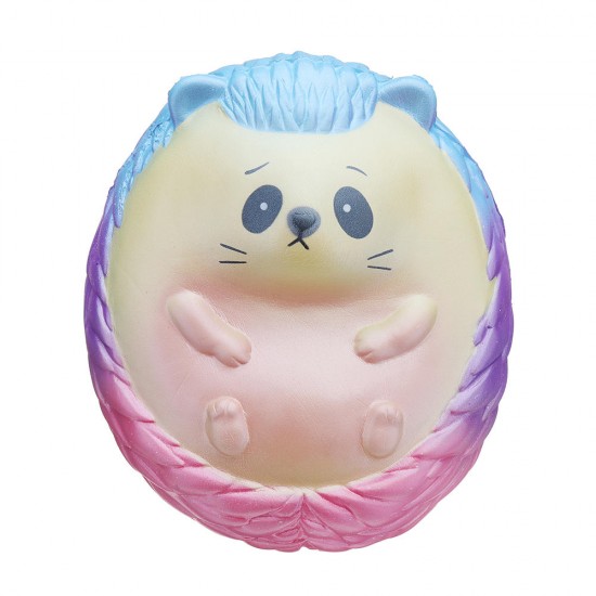 Huge Hedgehog Squishy 7.87in 20*17*15CM Slow Rising Cartoon Gift Collection Soft Toy With Packing