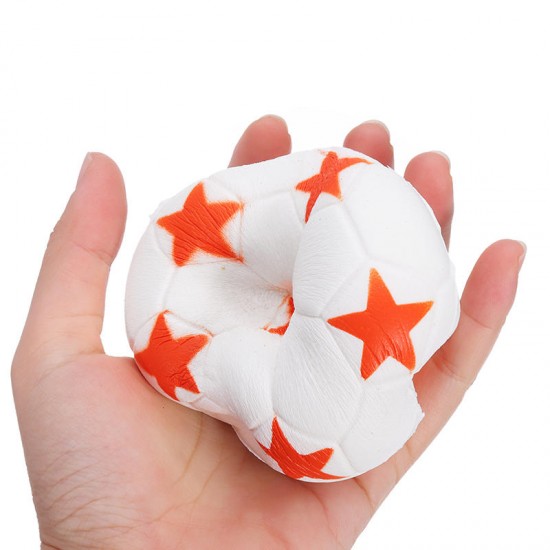 Jumbo Football Volleyball Squishy Slow Rising Cute Phone Straps Sport Ball Fun Kid Toy