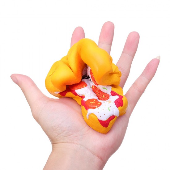 Pizza Squishy 14.5*13.5*5cm Slow Rising Soft Toy With Original Packing