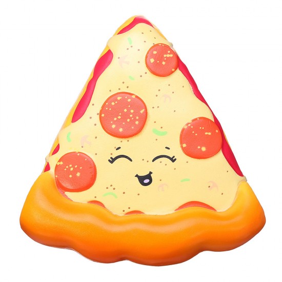 Pizza Squishy 14.5*13.5*5cm Slow Rising Soft Toy With Original Packing