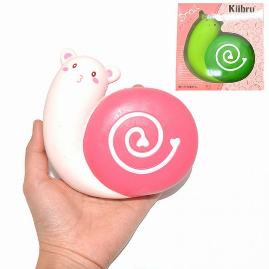 Squishy Snail Jumbo 12cm Licensed Slow Rising Scented Original Packaging Collection Gift Decor Toy