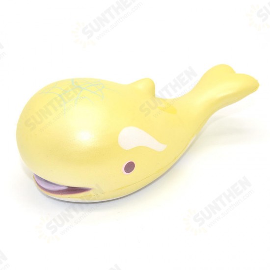 Squishy Whale Licensed Slow Rising Original Packaging Animals Soft Collection Gift Decor Toy