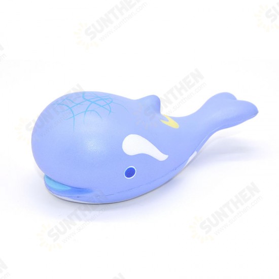 Squishy Whale Licensed Slow Rising Original Packaging Animals Soft Collection Gift Decor Toy