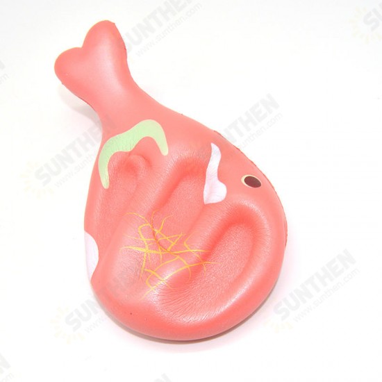 Squishy Whale Licensed Slow Rising Original Packaging Animals Soft Collection Gift Decor Toy