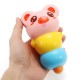 Squishy 15cm Pierced Haw Berries Candy Stick Bear Pig Slow Rising With Packaging Gift