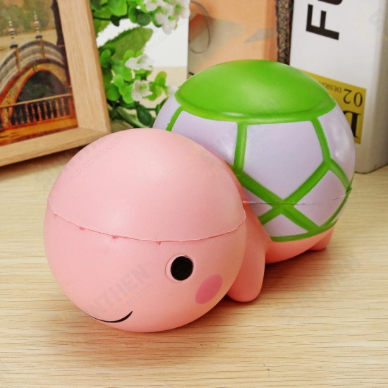 Squishy Jumbo Turtle Slow Rising Original Packaging Cute Animal Collection Gift Decor Toy