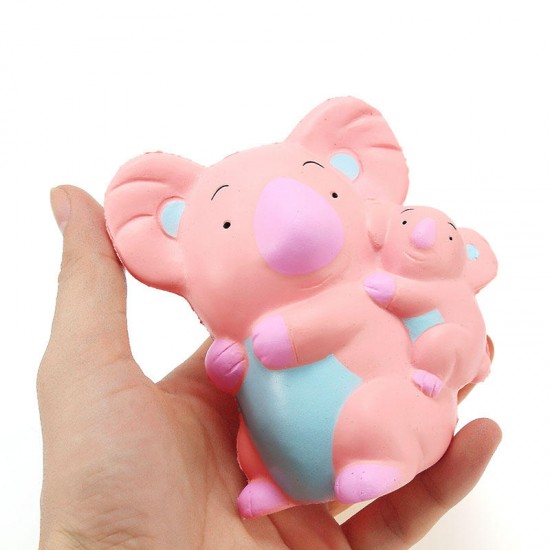 Squishy Koala Mom Baby 10cm Slow Rising With Packaging Collection Gift Decor Soft Squeeze Toy