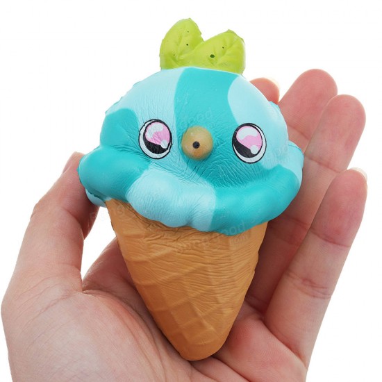 Squishy Bird Ice Cream Slow Rising Squeeze Toy Stress Gift Collection