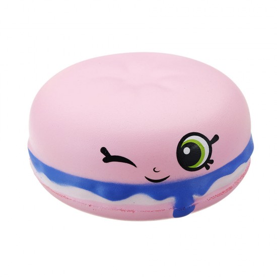 Squishy Burger Bread Soft Slow Rising Bun Kawaii Cartoon Toy Squeeze