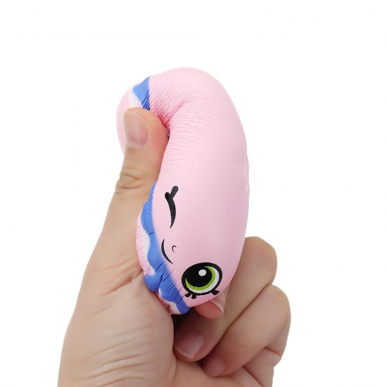 Squishy Burger Bread Soft Slow Rising Bun Kawaii Cartoon Toy Squeeze