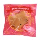 Squishy Cat Kitty Slow Rising Straps Squeeze Toy With Chain Original Packaging