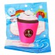 Milk Tea Ice Cream Cup Squishy 11CM Slow Rising With Packaging Coffee Cappuccino Collection Gift