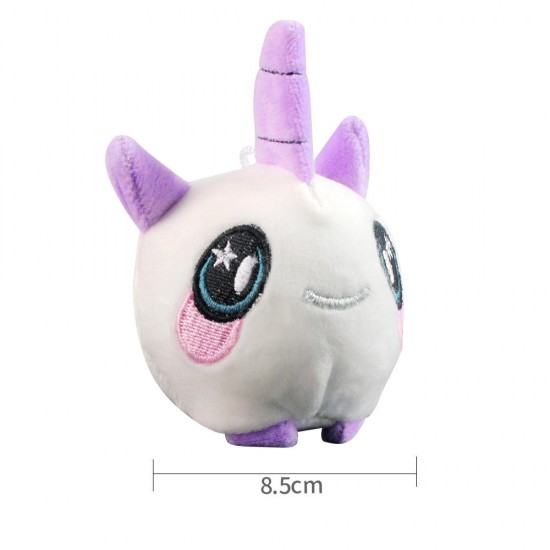 Squishimal Squishamals 8.5cm Narwhals Squishy Foamed Plush Stuffed Squeezable Toy Slow Rising Pendant