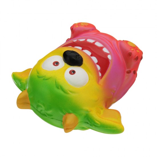 Mouth Monster Squishy 12*14*8CM Slow Rising Cartoon Gift Collection Soft Toy