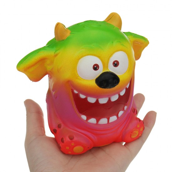 Mouth Monster Squishy 12*14*8CM Slow Rising Cartoon Gift Collection Soft Toy