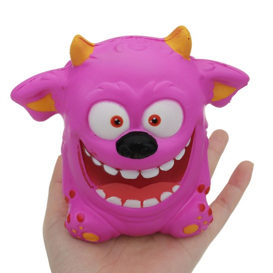 Mouth Monster Squishy 12*14*8CM Slow Rising Cartoon Gift Collection Soft Toy