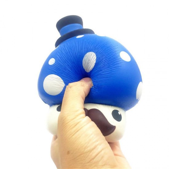 Mushroom Doll Squishy 13*10.5cm Slow Rising With Packaging Collection Gift Soft Toy