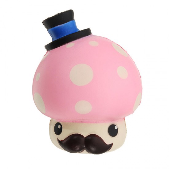 Mushroom Doll Squishy 13*10.5cm Slow Rising With Packaging Collection Gift Soft Toy