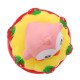 NO NO Squishy Strawberry Penguin 13*11CM Slow Rising With Packaging Collection Gift Soft Toy