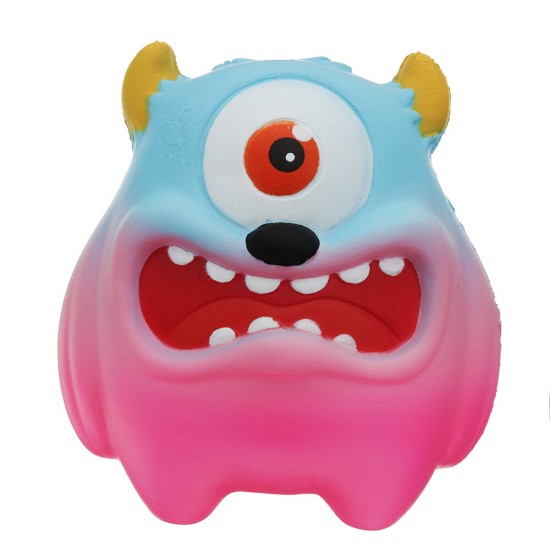 One-eyed Monster Squishy 11*10.5*8CM Slow Rising Cartoon Gift Collection Soft Toy