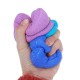 Orange Squishy 14CM Soft Cotton Candy Marshmallow Toys Slow Rising Fun Kid Gift With Packaging