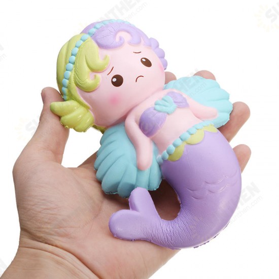 Squishy Angel Mermaid 16cm Soft Sweet Slow Rising Original Packaging Collection Gift Decor