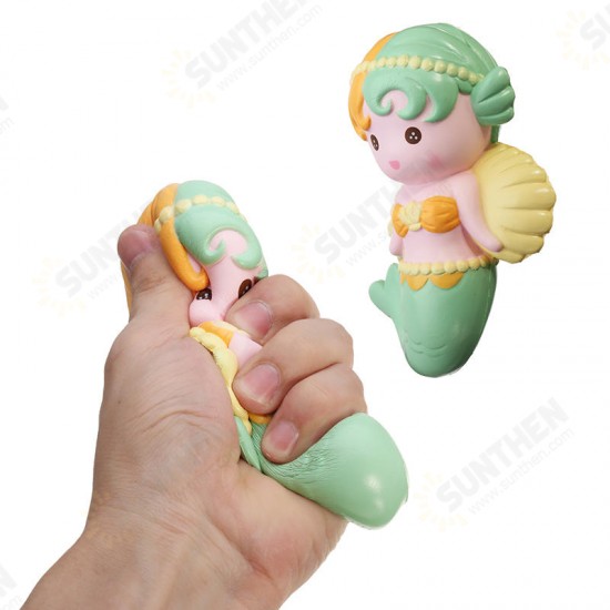 Squishy Angel Mermaid 16cm Soft Sweet Slow Rising Original Packaging Collection Gift Decor