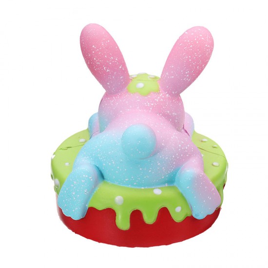 Squishy Rabbit Bunny Cake Cute Slow Rising Toy Soft Gift Collection With Box Packing