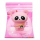 Pink Bear Squishy Panda Ninja Suit Soft Toy 13.5cm Slow Rising Bag With Packaging Gift