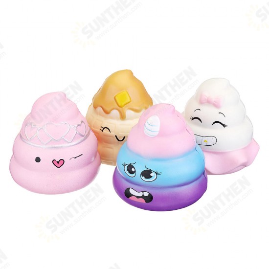 Squishy Sweet Expressions Poo Jumbo 8CM Slow Rising Soft Toys With Packaging Gift Decor